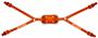Adams Football 4-Point High Gel Chin Staps