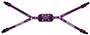 Adams Football 4-Point High Gel Chin Staps