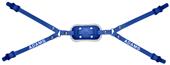 Adams Football 4-Point High Gel Chin Straps Adams Football 4-Point High Gel Chin Straps