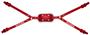 Adams Football 4-Point High Gel Chin Staps