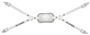 Adams Football 4-Point High Gel Chin Staps