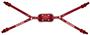 Adams Football 4-Point High Gel Chin Staps
