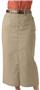 Edwards Misses' & Womens Long Chino Skirt