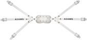 Adams Football 6-Point High Pro Chin Staps - C/O Adams Football 6-Point High Pro Chin Staps - C/O
