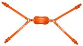 Adams Football 4-Point High Pro Chin Staps Adams Football 4-Point High Pro Chin Staps