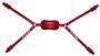 Adams Football 4-Point High Pro Chin Staps