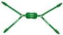 Adams Football 4-Point High Pro Chin Staps