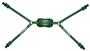 Adams Football 4-Point High Pro Chin Staps