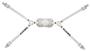 Adams Football 4-Point High Pro Chin Staps