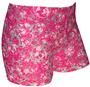 Spandex 4" Sports Shorts - Tuga Pink Print