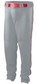Augusta Series Open Bottom Piping Baseball Pants Augusta Series Open Bottom Piping Baseball Pants