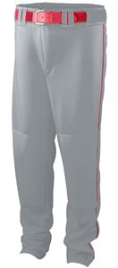SILVER GREY/RED
