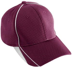 MAROON/WHITE