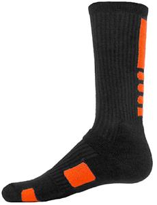 BLACK/FLUORESCENT ORANGE