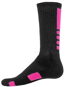 BLACK/FLUORESCENT PINK