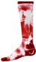 Red Lion Tie Dye Compression Socks