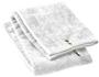 Augusta Heavyweight Tri Fold Hand Towel & Hook