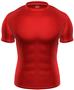 KZONE Cool Short Sleeve Shirt Tight Fit Red