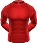 KZONE Cool Long Sleeve Shirt Tight Fit Red