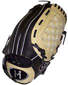 M Powered Black/Ivory Platinum Basket Web Glove