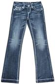 Grace in L.A. Bling Pocket Bootcut Fit Jeans