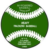 M Powered 9 oz. Weighted Training Baseball (Dozen)