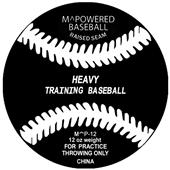M Powered 12 oz.Weighted Training Baseball (Dozen)