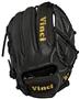 Vinci 11.75" Infield 2-Piece Web Baseball Gloves