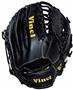 Vinci 12.75" Black Fielders Baseball Glove