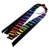 Red Lion Rainbow Zebra Ribbon Ponytail Streamers Red Lion Rainbow Zebra Ribbon Ponytail Streamers