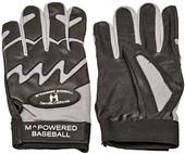 M Powered Premium Goatskin Leather Batting Gloves