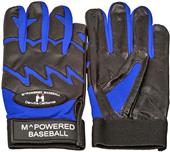 M Powered Premium Goatskin Leather Batting Gloves