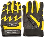 M Powered Premium Goatskin Leather Batting Gloves