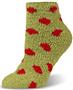World's Softest Cozy Spa Quarter Holiday Socks