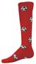 Red Lion Soccer Ball Socks