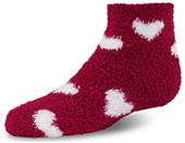 World's Softest Youth Cozy Spa Quarter Heart Socks