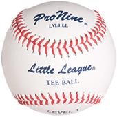 Pro Nine Tee Ball Little League Baseballs (DZ) Pro Nine Tee Ball Little League Baseballs (DZ)