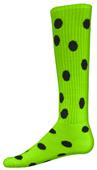 Red Lion Dots Knee High Athletic Socks Red Lion Dots Knee High Athletic Socks