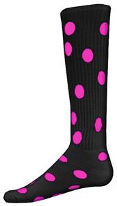 BLACK/FLUORESCENT PINK