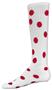 Red Lion Dots Athletic Socks