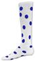 Red Lion Dots Athletic Socks