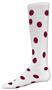 Red Lion Dots Athletic Socks