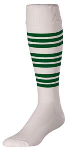 WHITE/DARK GREEN