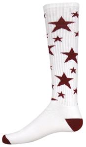 WHITE/CARDINAL STARS