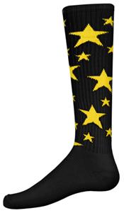 BLACK/GOLD STARS