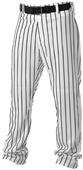 Alleson 605WPN Open Bottom Pinstripe Baseball Pant Alleson 605WPN Open Bottom Pinstripe Baseball Pant