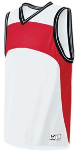WHITE/SCARLET/BLACK
