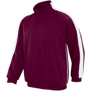 MAROON/WHITE
