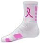 Red Lion Legend PINK Ribbon Basketball Crew Socks