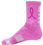 Red Lion Legend PINK Ribbon Basketball Crew Socks